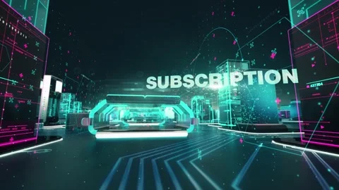 Software As A Service with digital technology hitech concept Stock Footage 169446539