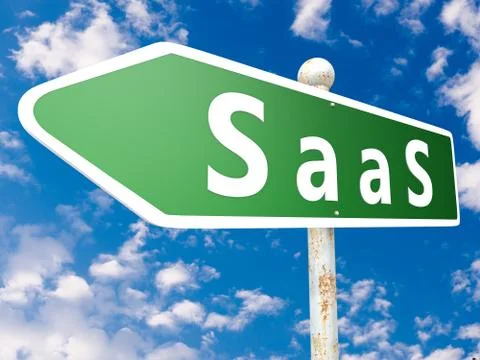 Software as a service 스톡 일러스트