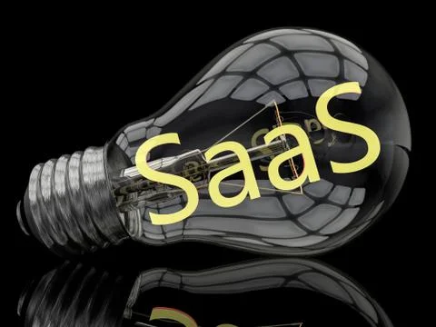 Software as a Service Stock Illustration