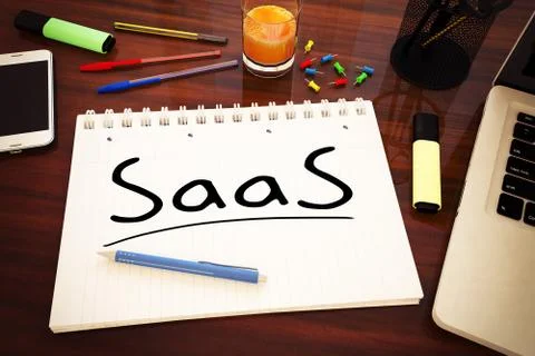 Software as a Service Stock Illustration