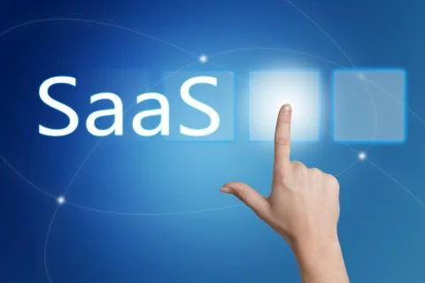 Software as a Service Illustrazione stock