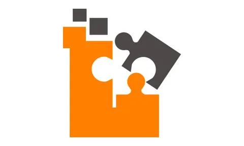 Software Solution Template Illustrazione stock