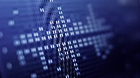 Software spectrum analyzer Stock Footage 34196111