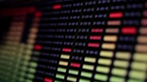 Software spectrum analyzer Stock Footage 34197252