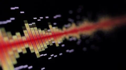 Software spectrum analyzer Vídeo Stock 34197881