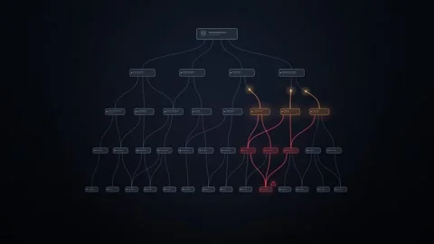 Software Supply Chain Vulnerability Spreading Through Dependency Tree Animation Vidéo 346936241