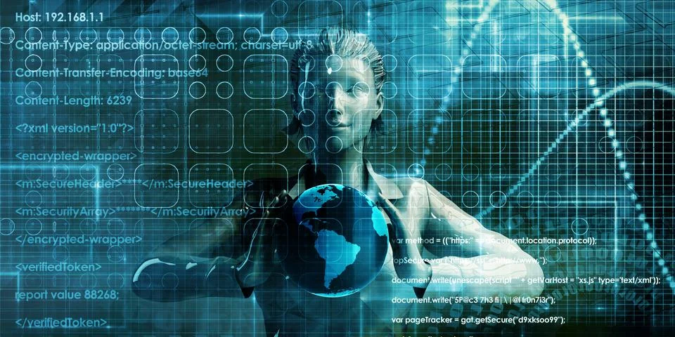 Software System 스톡 일러스트