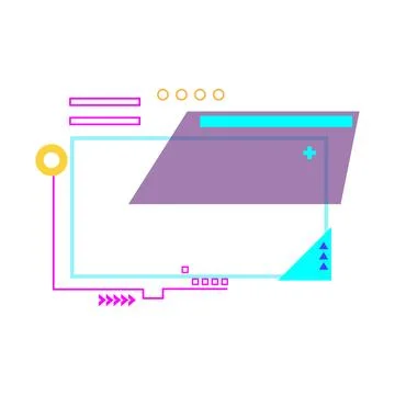 Software tech banner cartoon vector illustration Stock Illustration