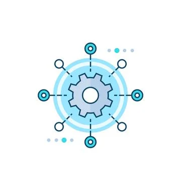 Software testing automation vector icon Stock Illustration