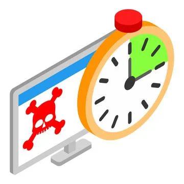 Software testing icon, isometric style Stock Illustration