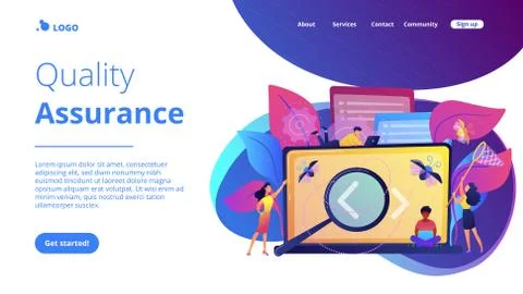 Software testing it concept vector illustration イラスト素材