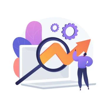 Software testing vector concept metaphor Stock Illustration