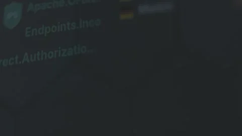 Software under cyber attack, source countries and target countries, in real-time Stock Footage 302714808