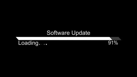 Software Update Progress Bar Animated, Modern Animated Loading Bar, Progres.. Stock Footage 310468729