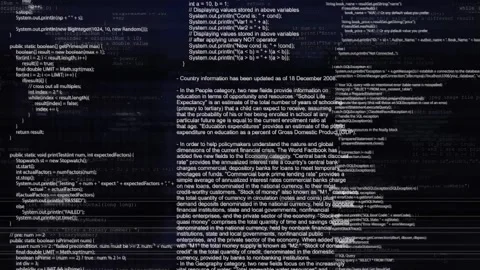 Software update. Technology, programming hacking metaverse, algorithm and Stock-Footage 295175470