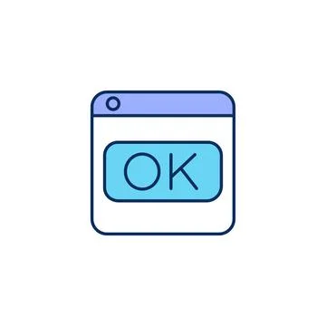 Software usability RGB color icon 스톡 일러스트
