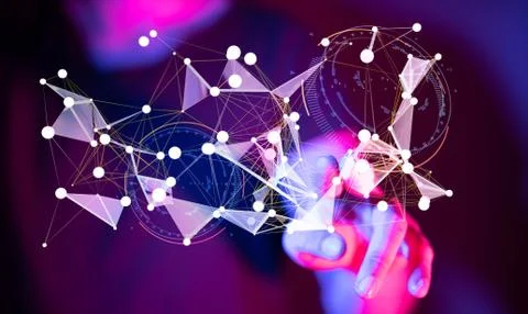 A Software, web development, programming concept. Abstract Programming 库存插图