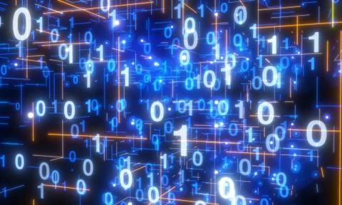 A Software, web development, programming concept. Abstract Programming Stock-Illustration