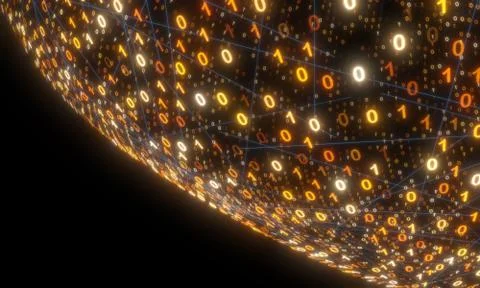 A Software, web development, programming concept. Abstract Programming Stock Illustration