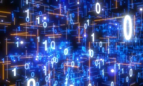 A Software, web development, programming concept. Abstract Programming Stock Illustration