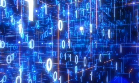 A Software, web development, programming concept. Abstract Programming Illustration