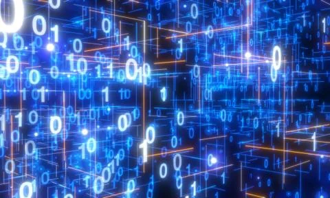 A Software, web development, programming concept. Abstract Programming Stock Illustration