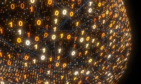 A Software, web development, programming concept. Abstract Programming Stock Illustration