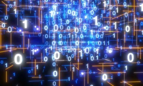 A Software, web development, programming concept. Abstract Programming Stock Illustration