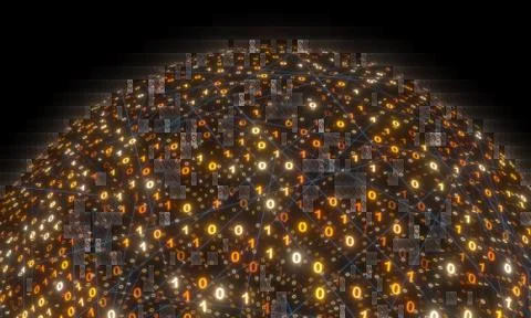 A Software, web development, programming concept. Abstract Programming 스톡 사진