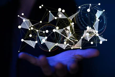 A Software, web development, programming concept. Abstract Programming Foto stock