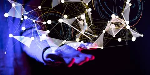 A Software, web development, programming concept. Abstract Programming Foto stock