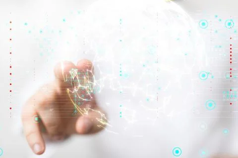 A Software, web development, programming concept. Abstract Programming Stock Photos