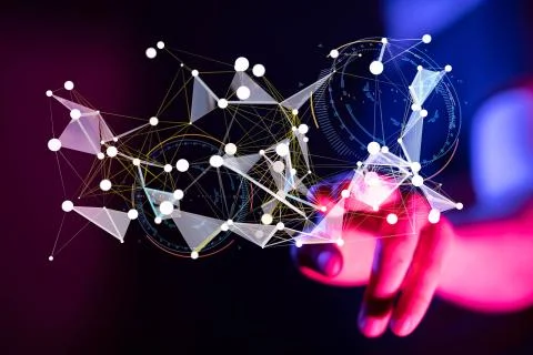 A Software, web development, programming concept. Abstract Programming Foto stock