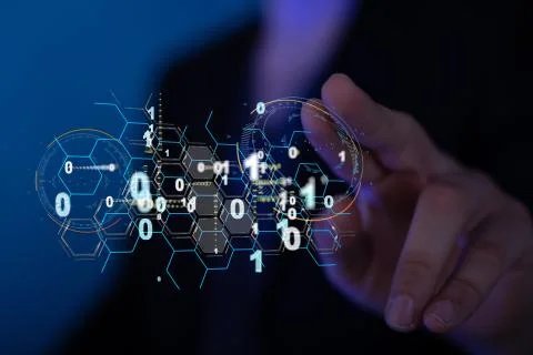 A Software, web development, programming concept. Abstract Programming Stock Photos