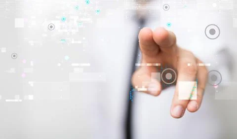 A Software, web development, programming concept. Abstract Programming Foto stock