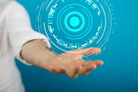 A Software, web development, programming concept. Abstract Programming Foto stock