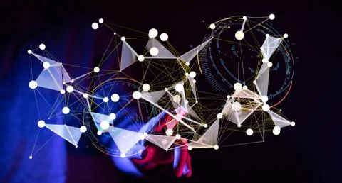 A Software, web development, programming concept. Abstract Programming 库存照片