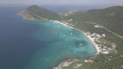 The soggy dollar beach Stock Footage 246715359