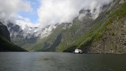 Sognefjord Stock Footage 76792120