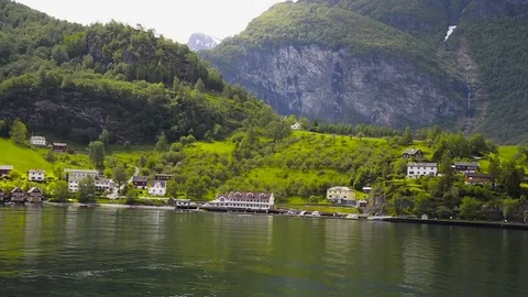 Sognefjord Stock Footage 76816005