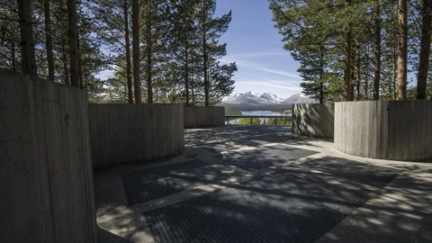 Sohlbergplassen view point Stock Footage 87773987