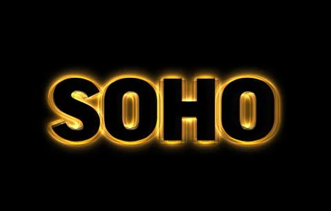 Soho Stock-Illustration