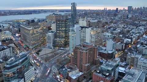SoHo NYC Timelapse 4K SLOW MO Stock Footage 47570845