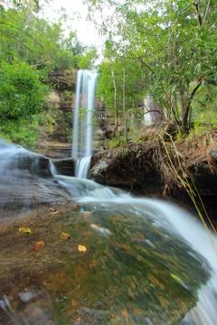 Soi Sawan waterfall 写真素材