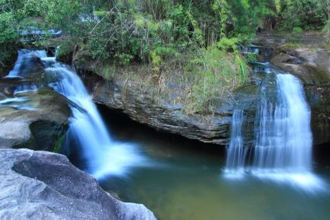 Soi Sawan waterfall Stock Photos