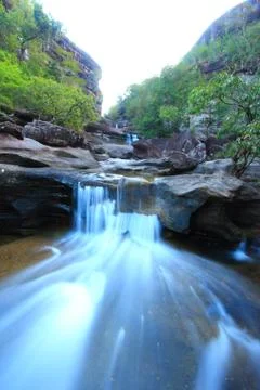 Soi Sawan waterfall Stock Photos