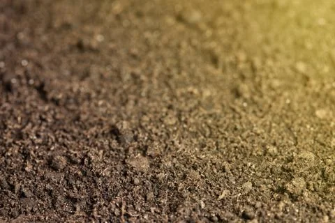 Soil background with light spot Stock Photos