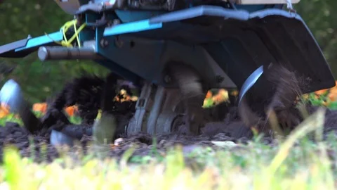 Soil digging technology Stock Footage 117334664