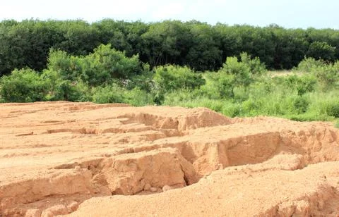 Soil erosion Stock Photos