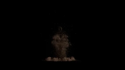 Soil Explosion Stock Footage 122310052